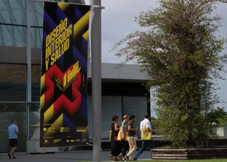 Imagen gráfica de FIDI, Foro Internacional de Diseño Interior, diseñado por Creatias Estudio