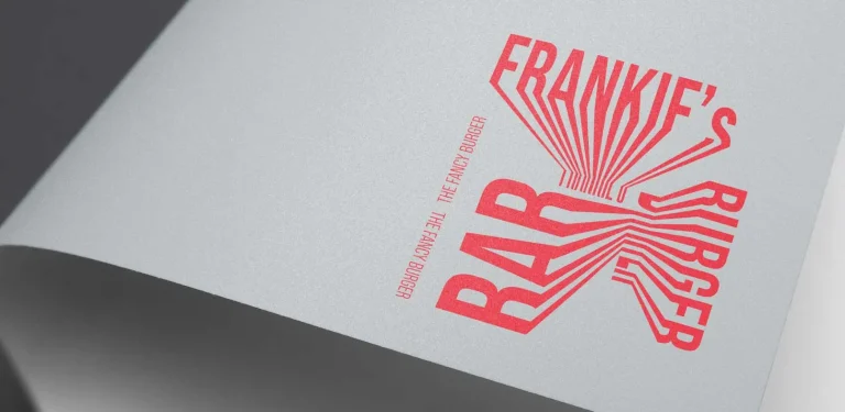 Identidad corporativa de Frankie’s Burger Bar (identidad), diseñado por Creatias Estudio