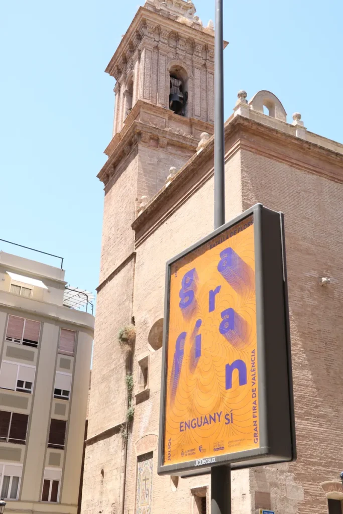 Imagen gráfica de Gran Fira de València 2022, diseñado por Creatias Estudio