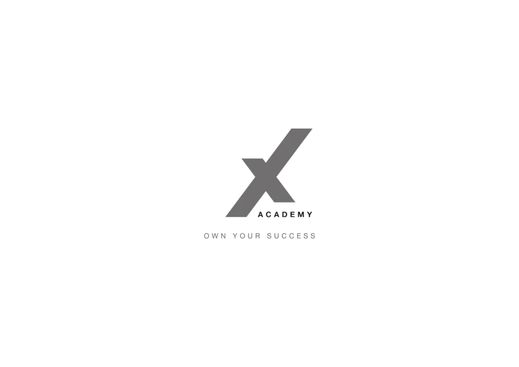 Submarca X Academy de Nexha Hairtech, diseñada por Creatias Estudio
