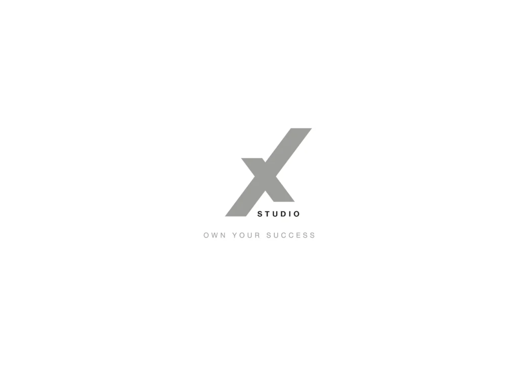 Submarca X Studio de Nexha Hairtech, diseñada por Creatias Estudio
