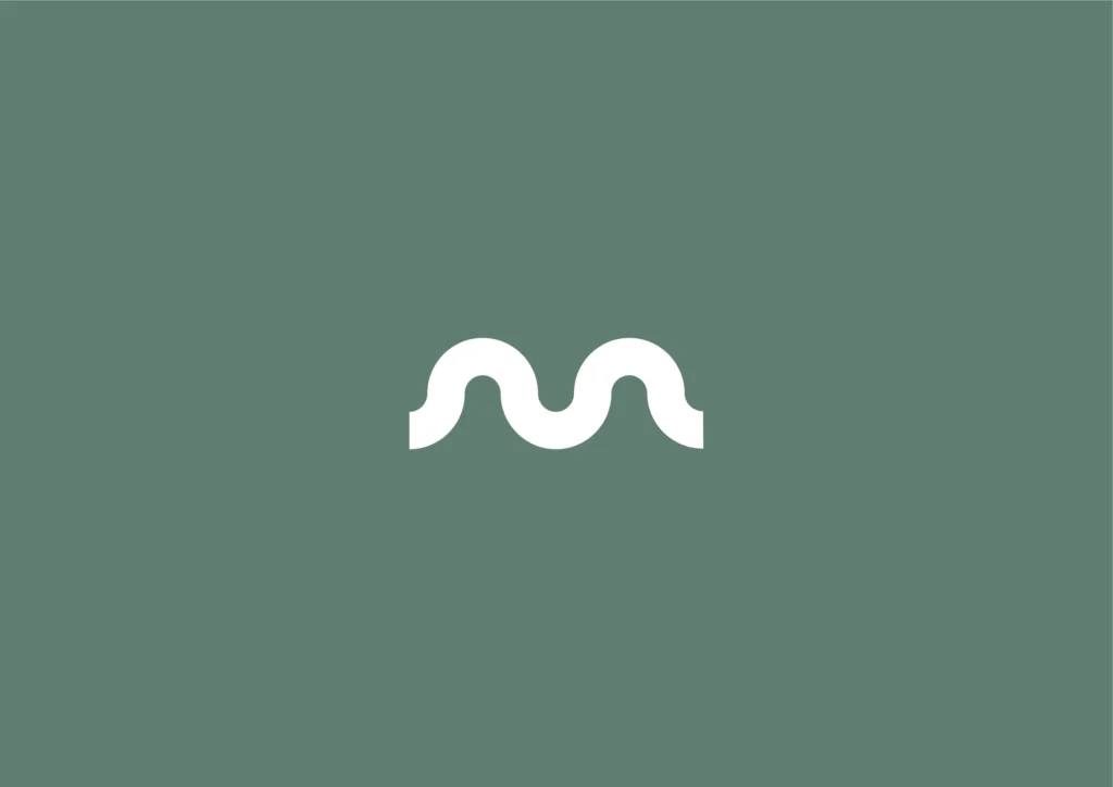 Símbolo de MIMMUM en blanco sobre fondo verde, diseñado por Creatias Estudio